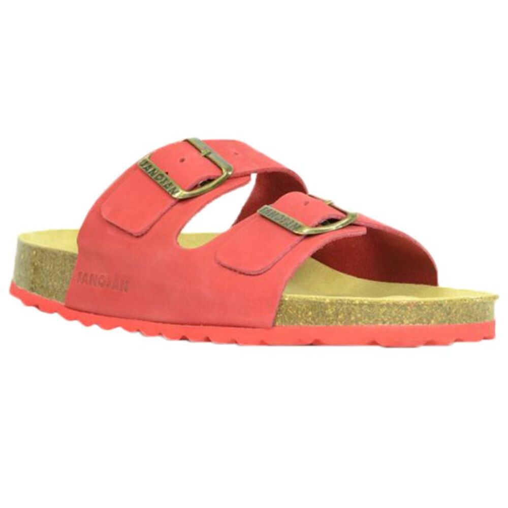 Sanosan Womens/Ladies Aston Leather Sandals / Cherry